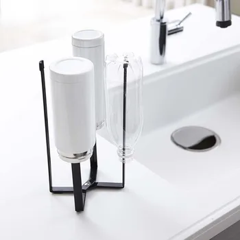 

Household Kitchen Accessories Innovation Folading Draining Rack Practical Durable Storage Rack Convenient and creative