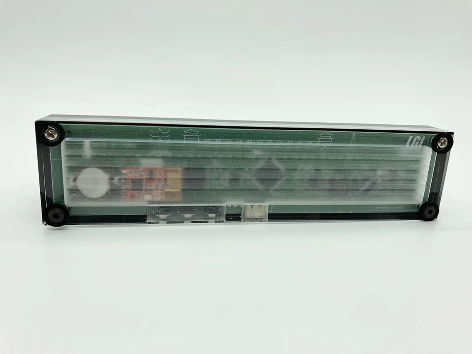relógio vfd tela vfd módulo de alta sem temperatura tipo fonte de gif criativo