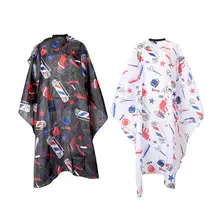 1 шт. для стрижки волос Водонепроницаемая тканевая накидка для салона, парикмахерской парикмахерский фартук парикмахерские накидки окрашенные Перми парикмахерские накидки