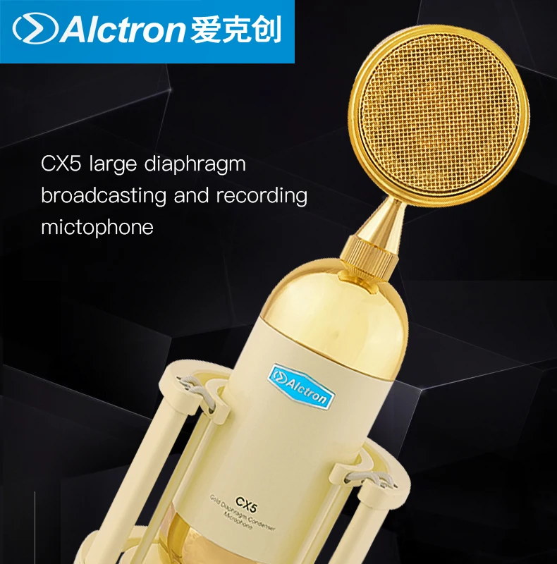 100% Original Alctron CX5 Large Gold Plated