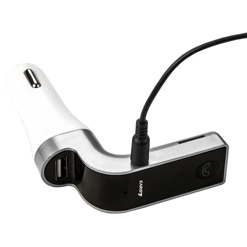 Высокое Quality4-in-1 беспроводной Bluetooth fm-передатчик G7+ AUX модулятор Автомобильный комплект MP3 плеер SD USB lcd автомобильные аксессуары