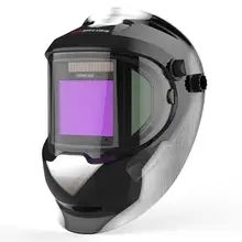 YESWELDER Солнечный автоматический сварочный шлем настоящий цветной фильтр 180 ° зона обзора сварочный щит MIG TIG дуговая Сварочная маска боковые окна