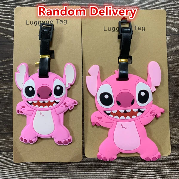 IVYYE Stitch Eeyore аниме аксессуары для путешествий багажная бирка на чемодан ID адрес портативный держатель тегов багажная этикетка Новинка - Цвет: see chart