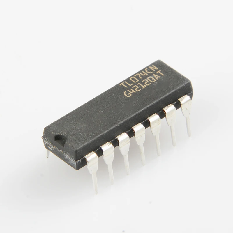 Оригинальный TL074CN DIP - 14 в четыре операции с низким энергопотреблением |