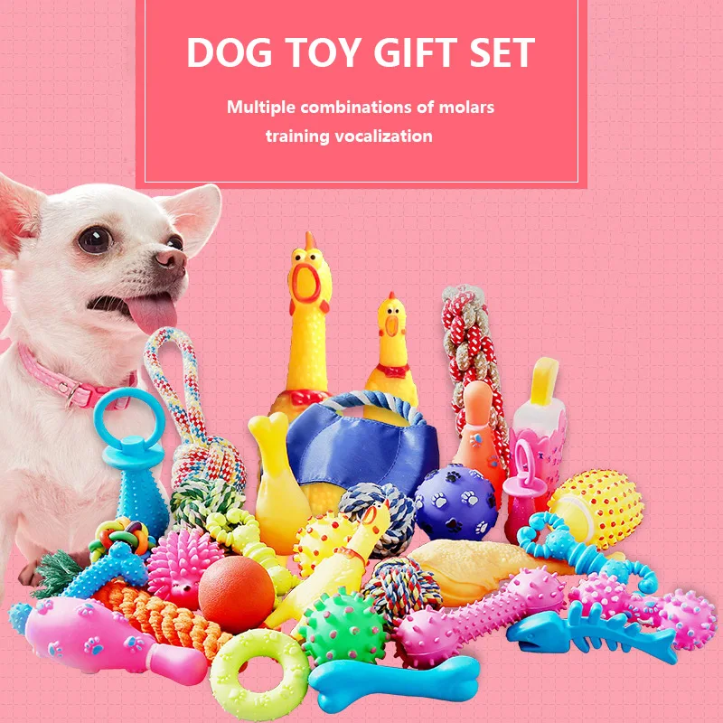 Набор игрушек для собак устойчивая к шлифованию зубов 6 шт./комплект