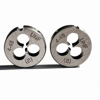

Free shipping of 2PCS Alloy steel made UNF 4-48 Die Threading Tools Lathe Model Engineer Thread Maker