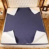 New waterproof Mattress Cover Solid Color Zipper Type Six Sides All Inclusive Quilted Bed Mattress Protector ► Photo 2/6