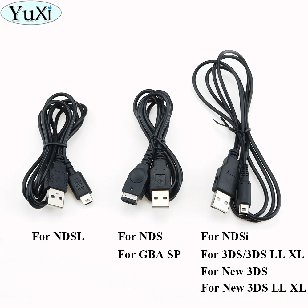 

YuXi 1Pcs USB Charging Advance Line Cord Charger Cable compatible for Nintend For NDSL NDSi NDS For GBA SP For 3DS XL LL