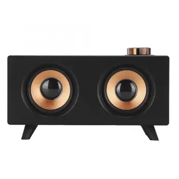 

FT-3008 Retro Wooden Mini Bluetooth Speaker Wireless HIFI Stereo Player for Computer Hot