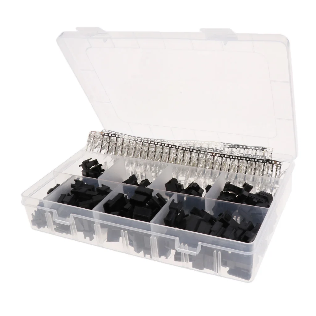 560X JST 2.5mm SM 2 3 4 5-Pin Battery Connector Plug Male Female Assortment