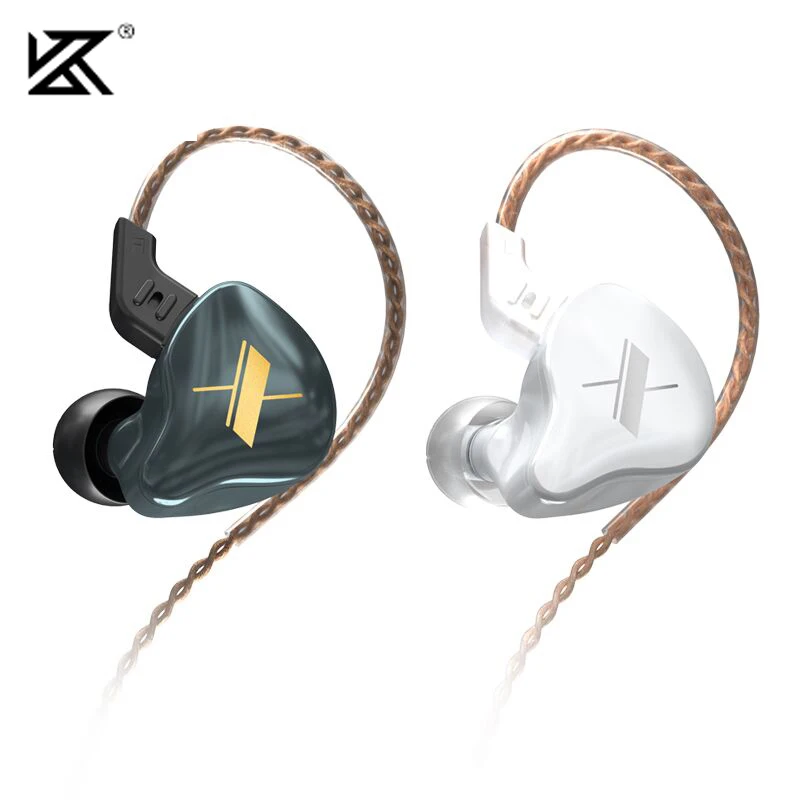 KZ EDX 1 динамические наушники вкладыши HIFI DJ монитор Спортивная шумоподавляющая