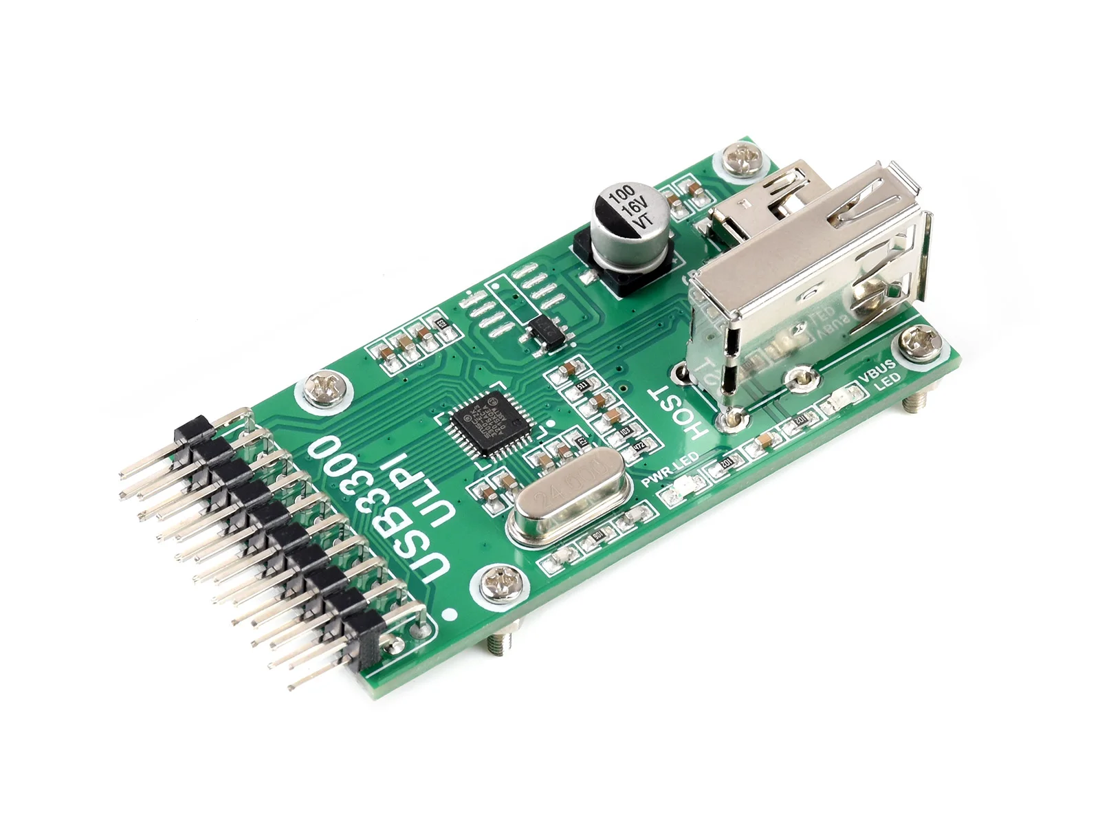 Waveshare USB3300 USB с высоким уровнем Скорость PHY доска ULPI Интерфейс включает в себя MIC2075