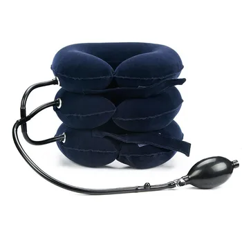

Inflatable Cervical Vertebra Traction Soft Travel Neck Pain Release Tractor Neck Posture Correction Neck Stretching Brace