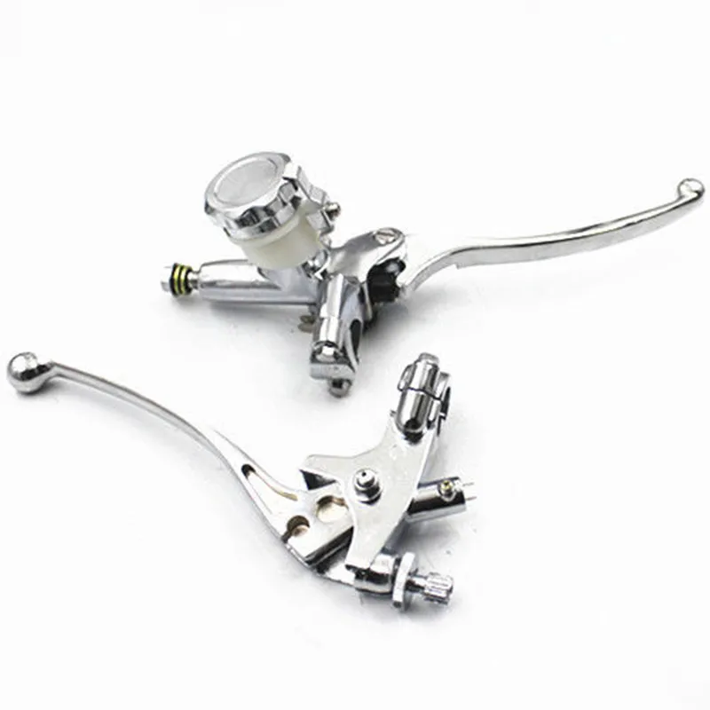 Мотоцикл 7/8 ''22 мм тормозной рычаг сцепления Главный цилиндр для Honda Yamaha Kawasaki Suzuki Harley Крузер, Боббер чоппер туринг