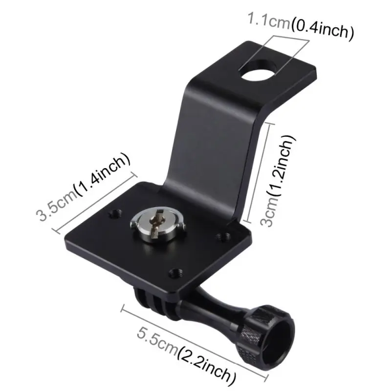Крепкий крепежный кронштейн для мотоцикла из алюминиевого сплава для GoPro HERO4/3+/3/2/1/SJCAM SJ4000/SJ5000/SJ6000