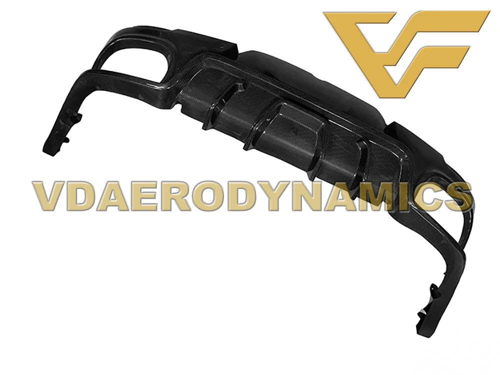 Подходит для 10-13 14-16 Porsche Panamera 970 VAD-V карбоновый задний диффузор для губ Бампер Комплект-3 вида стилей на выбор