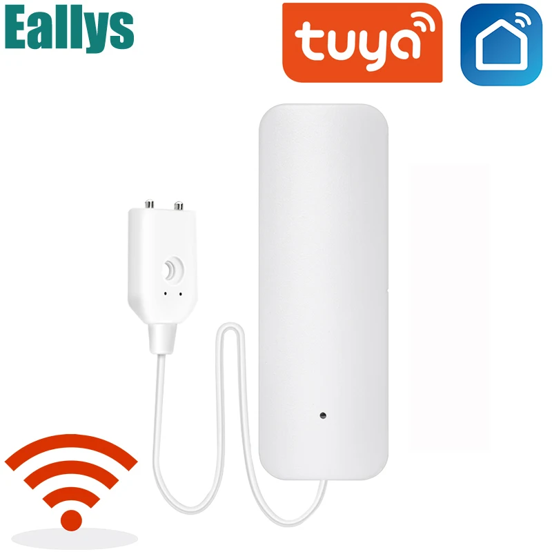 Сигнализация Tuya для дома автономный датчик утечки воды с Wi Fi детектор система