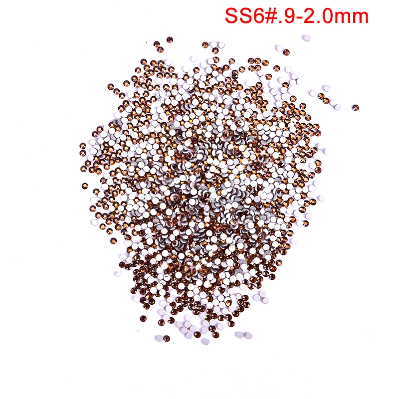 1Bag Fix Rhinestones For Nail Art Decoration Shoes And Dancing Decoration Super Glitter Flatback Multicolor Non Hot