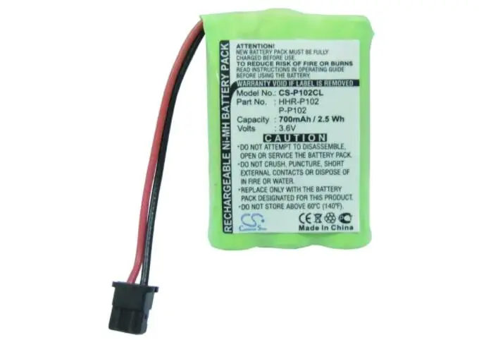 Cameron sino 700 мА/ч, батарея для GP GP60AAAH3BMS для цифрового фотоаппарата PANASONIC KX-TC1210 TC1220 TC1230 P-P102 HHR-P102 P-P102 Тип 22