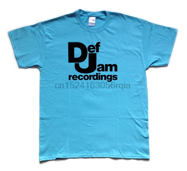 Футболка с надписью DEF JAM | Мужская одежда