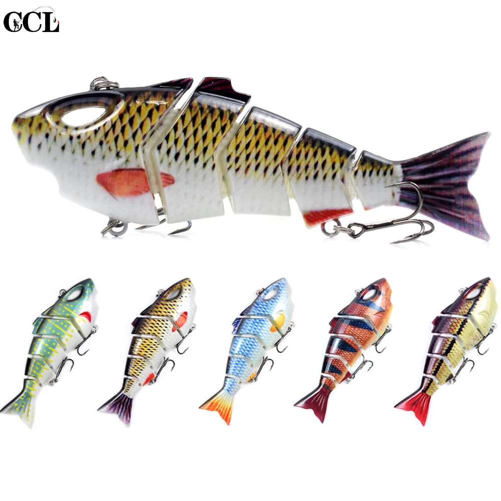 

CCLTBA Shark Lure 140cm 40g Multi Jointed Fishing Lures for Bass Fishing ABS Hard Plastic Wobbler Swimbait Lure Bait