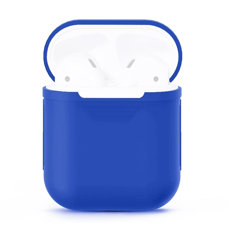 Мягкий силиконовый чехол, наушники для Apple Airpods, Bluetooth, беспроводные наушники, защитный чехол, коробка для Air Pods, вкладыши наушников, сумка