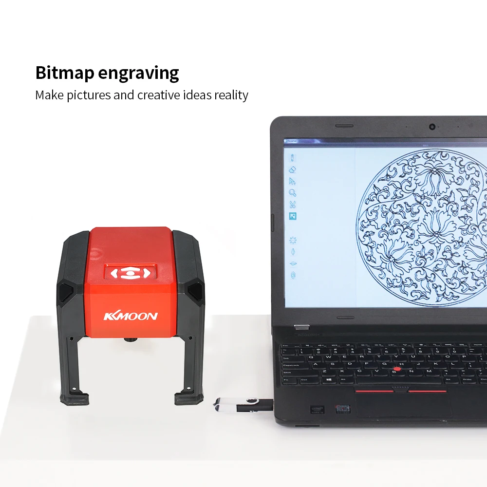 K5 3000 МВт DIY Мини USB лазерная гравировальная машина автоматический ЧПУ деревянный маршрутизатор лазерный гравер принтер резак машина для резки