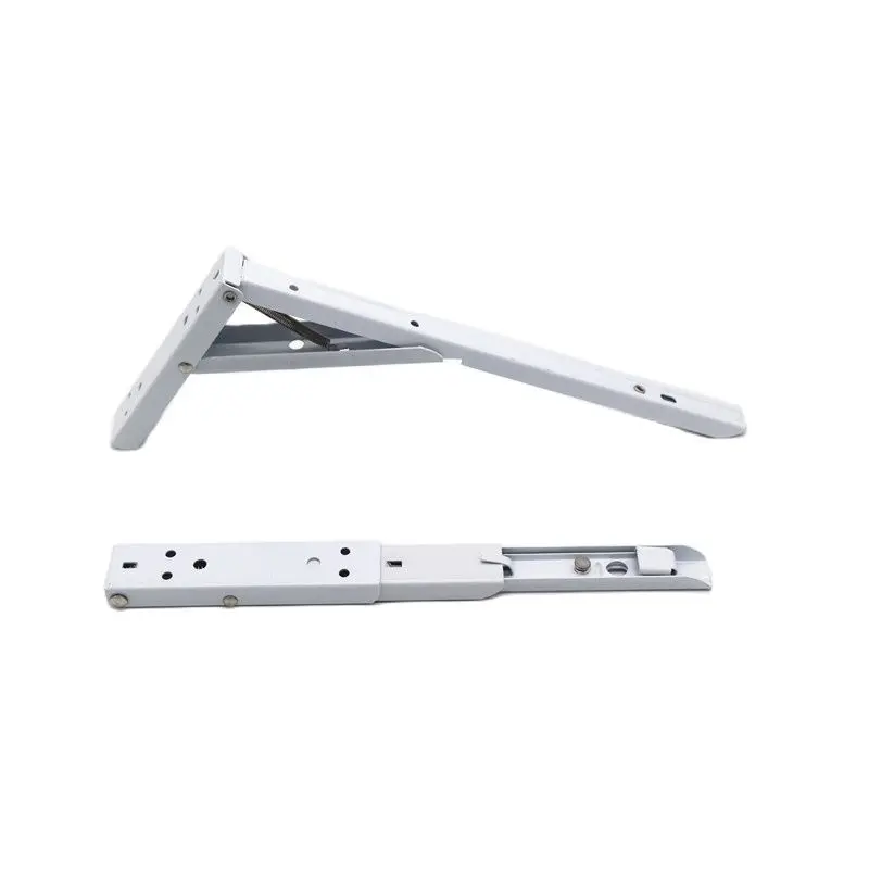 HWHongRV 2 Pieces Folding Shelf-Bracket Bench Table Folding Shelf or Bracket with spring