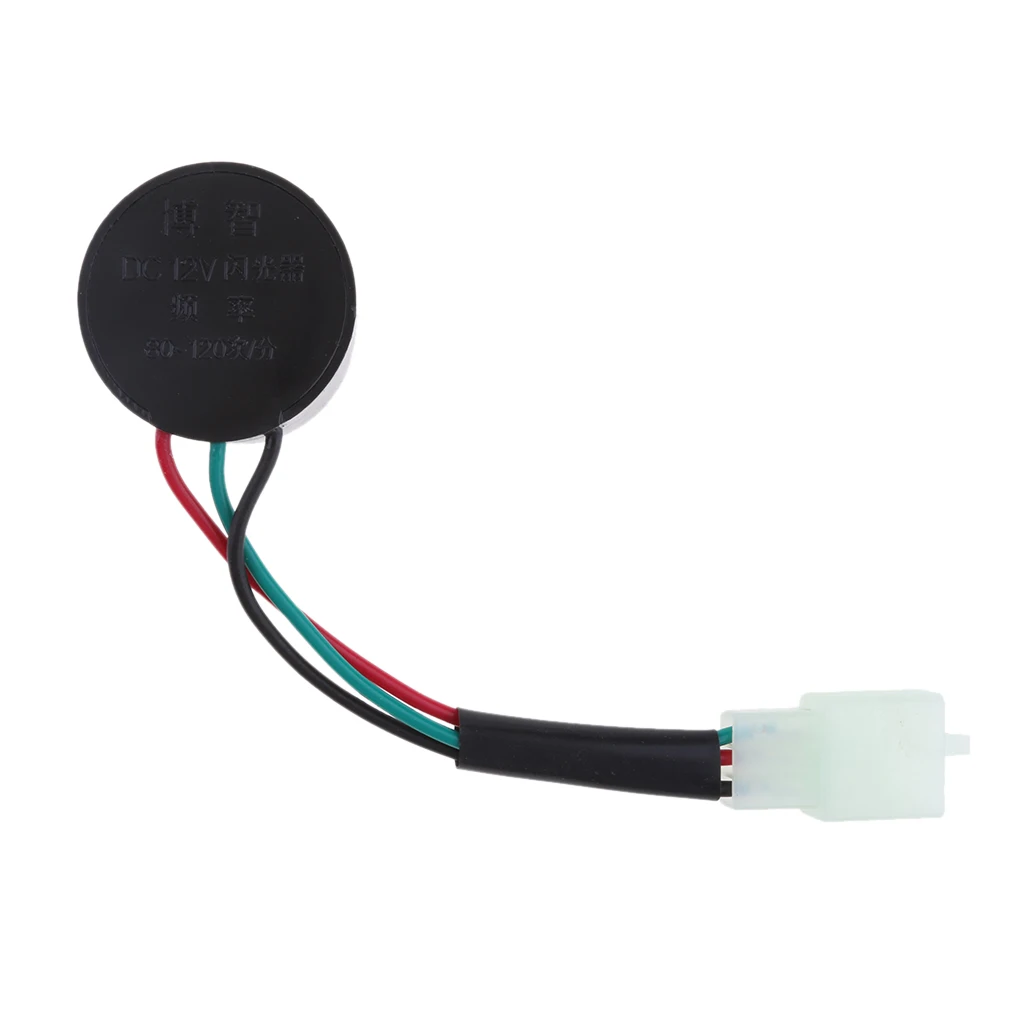 Universal Motorcycle Scooter 12V 3 Wires Turn Signal Relay Flasher