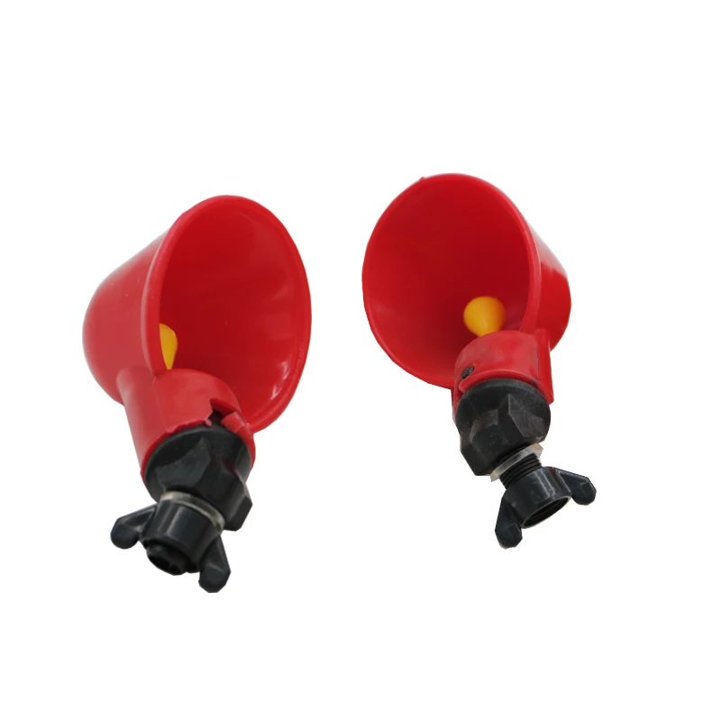 Automatic Chicken Drinking Cup Screw Cap Drinker Water Bowl Nipple Farm Poultry Feeder Quail Drinking System 1 Pcs poultry water dispenser poultry drinking cups poultry feeder poultry waterer animal drinking bowl