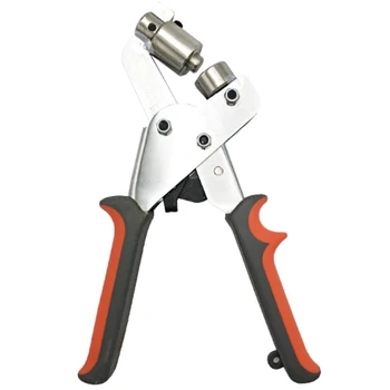 

GTBL Mini Manual Eyelet-Puncher Hand Press Grommet Puncher Plier Punching Machine Tool for Eyelet 10.5Mm