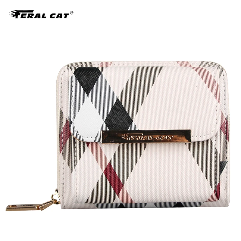 Cartera de cuero PVC de calidad para mujer, cartera corta de moda para mujer, y para mujer pequeña|Carteras| - AliExpress