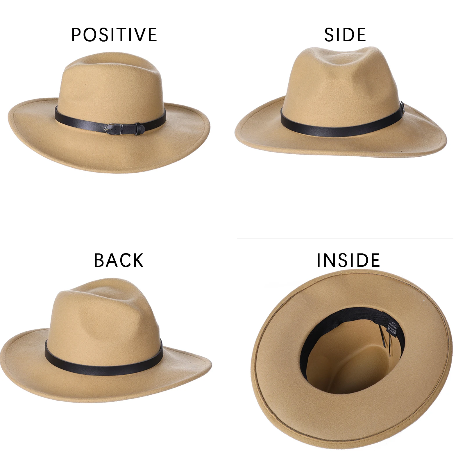 WELROG Wo мужские модные джазовые шляпы, новые мужские шляпы Fedoras, однотонные шапки из смешанной шерсти, уличные Повседневные шапки, шапка для путешествий, s фетровая шапка