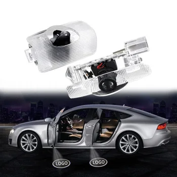 

CarL0ingYi 2pcs Led Car Door Logo Laser Projector Light For Toyota Reiz Camry Mark X Logo Laser Led Lamp Projector Accessories