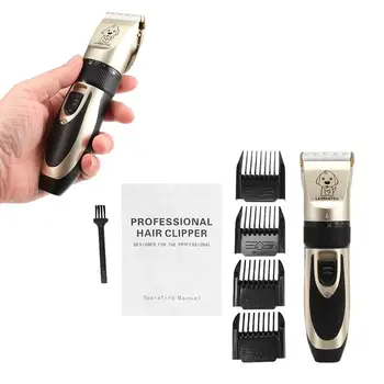 

Electrical Pet Clipper Professional Grooming Kit Rechargeable Pet Cat Dog Hair Trimmer Shaver Haircut Machine With AU Plug