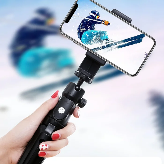 Многофункциональный штатив селфи палка Bluetooth алюминиевый сплав селфи палка NC99