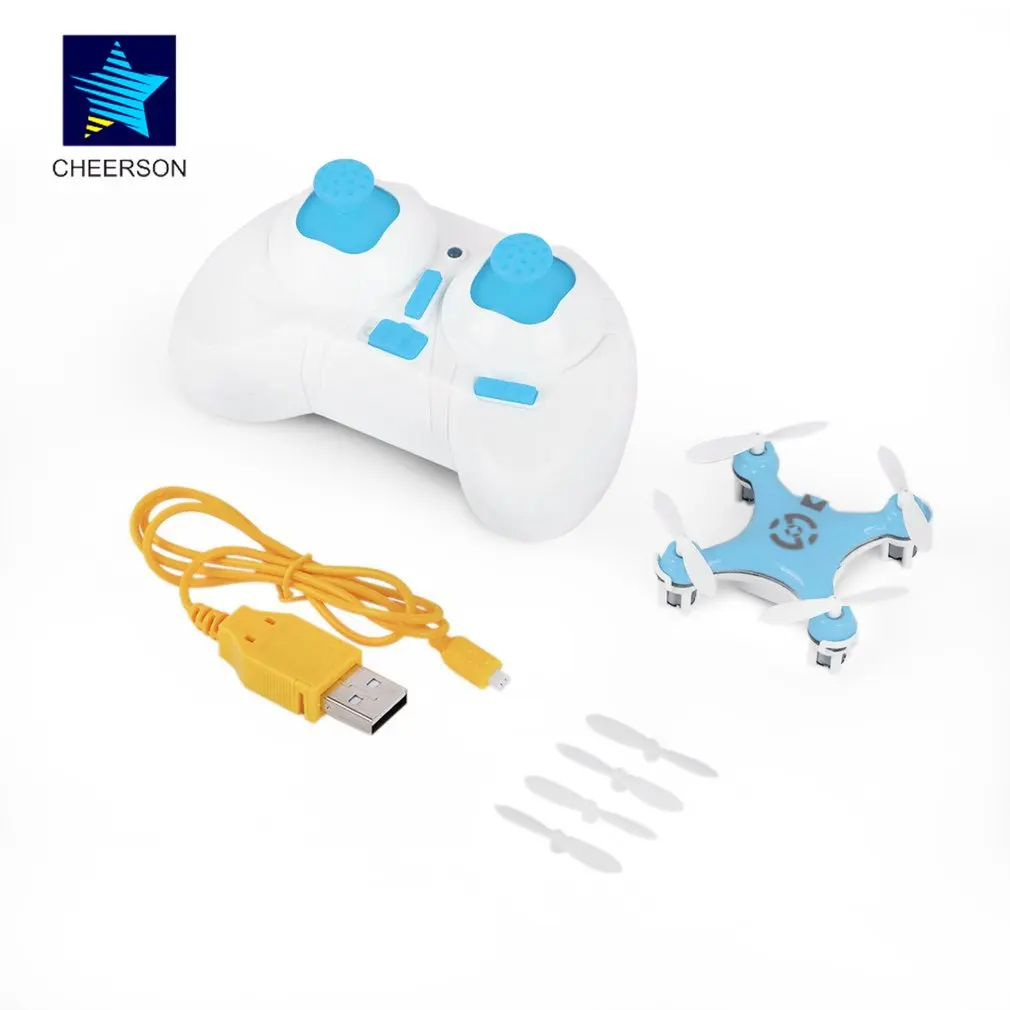 Cheerson CX-10 CX10 2.4G Remote Control Toys 4CH 6Axis RC Quadcopter Mini RC Helicopters Radio Control Aircraft RTF Drone Blue