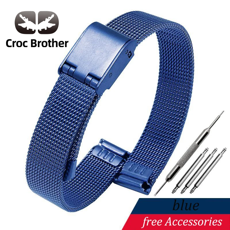 *high quality* DW watch band 8mm 10mm 12mm 13mm 14mm 15mm 16mm 17mm 18mm 19mm 20mm 21mm 22mm 24mm Milanese Strap Accessories