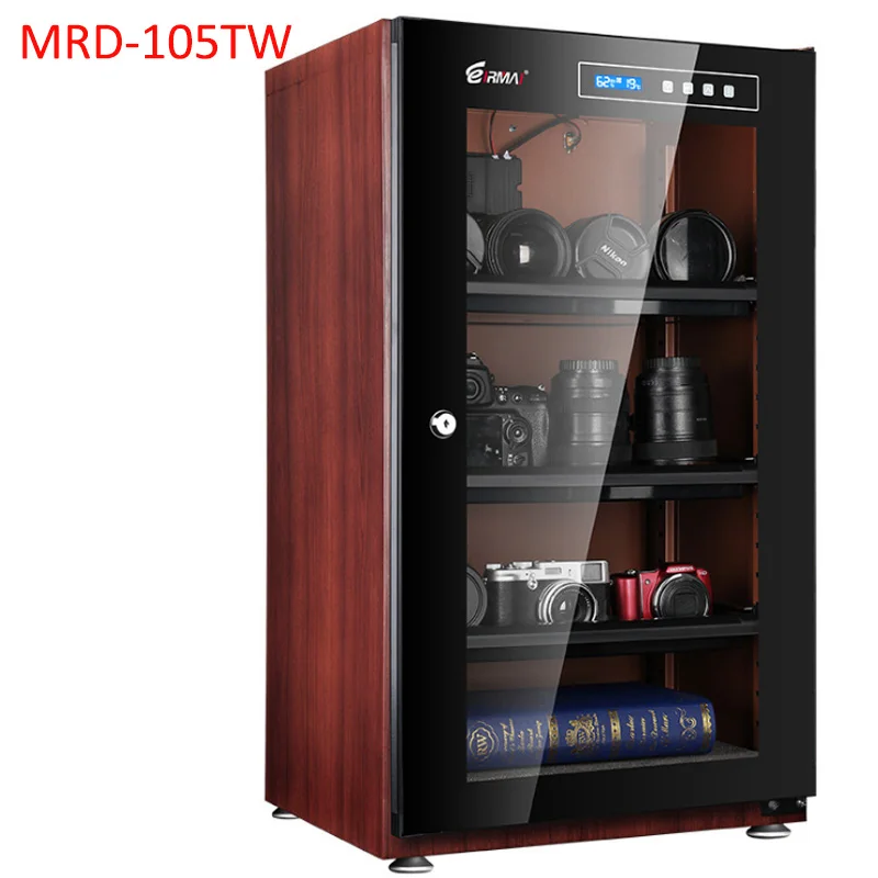 Multi-size Large Capacity Moisture-proof Box Dry Cabinet For SLR Camera Lens Full-automatic Control Electronic Dry Box 70L-160L - Цвет: MRD-105TW