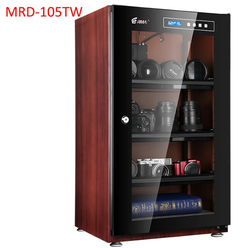 MRD-105TW Multi-size Large Capacity Moisture-proof Box Dry Cabinet For SLR Camera Lens Full-automatic Control Electronic Dry Box 70L-160L - Цвет: MRD-105TW
