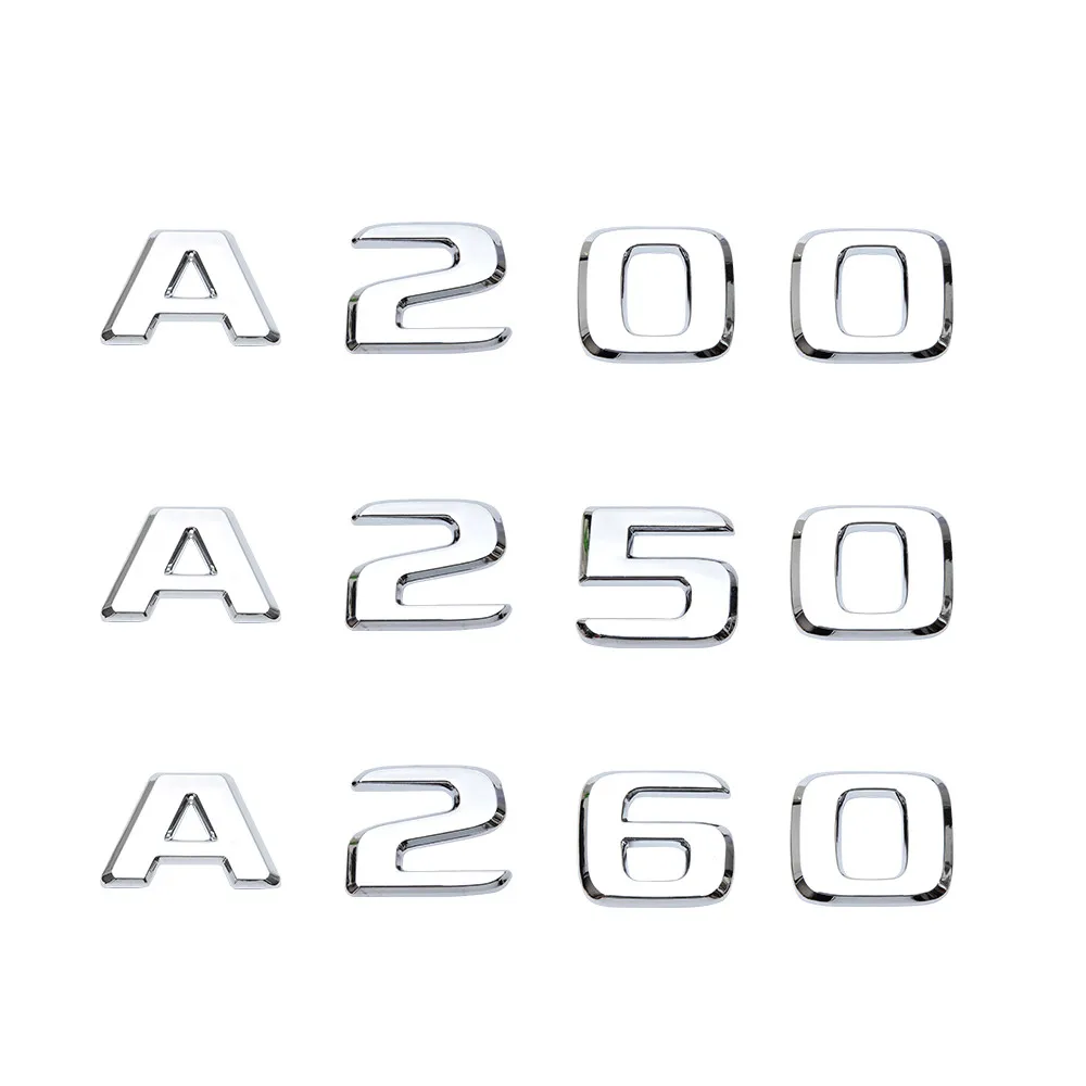 Для A класса A200 A250 A260 емкость разряда переоснащение букв эмблемы значок