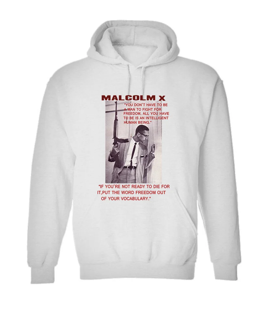 Новая Толстовка Malcolm X, MLK, Ferguson, Mike коричневый, Nels, мужские и женские толстовки S-5XL