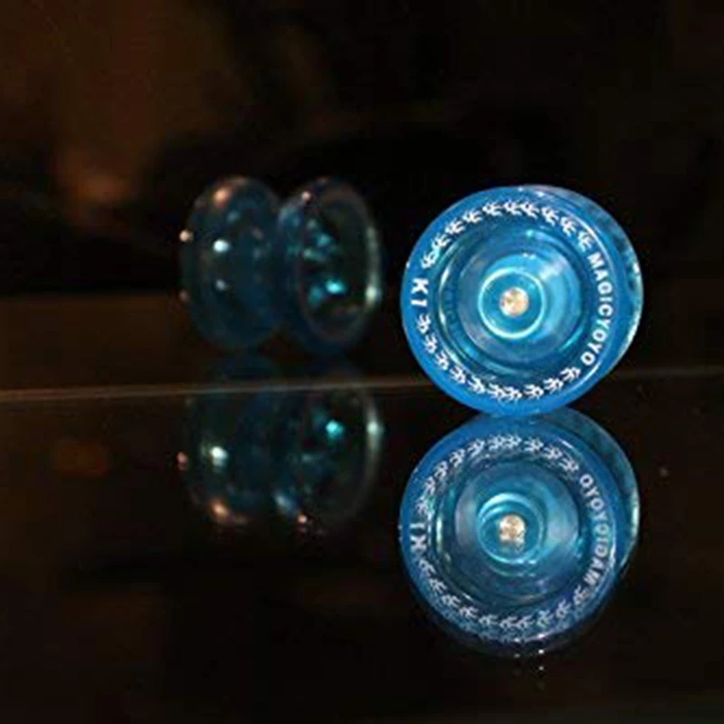 MAGICYOYO синий кристалл K1 отзывчивый йо-йо мяч, 3 струны+ перчатки+ йо-йо мешок подарок