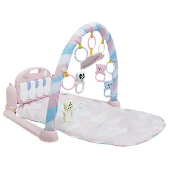 

3 in 1 Baby Play Mat Baby Gym Toys Soft Lighting Rattles Piano Musical Educational Toy 72XC