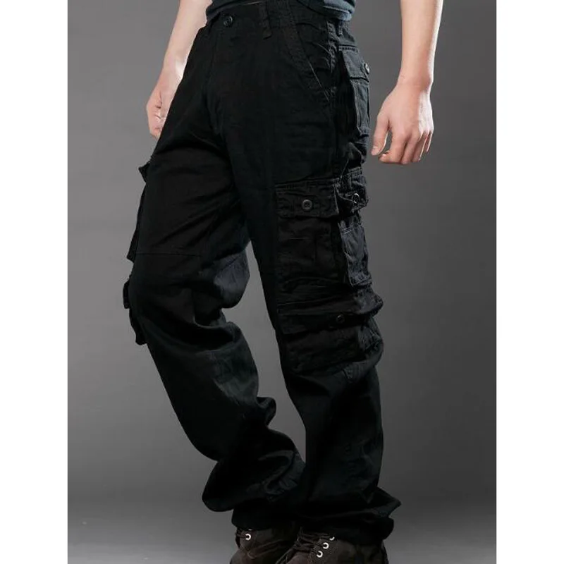 

Men's Cargo Pants Casual Mens Pant Multi Pocket Military Overall for Men Outdoors Long Trousers Camouflage pants