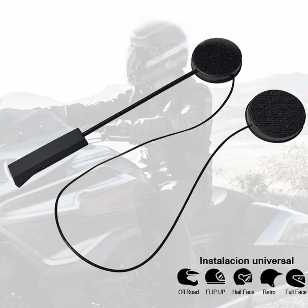 4,1+ EDR Bluetooth Анти-помехи гарнитура мотоциклетный шлем наушники для вождения наушники с Hands-free компактная гарнитура