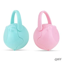 Чехол-пустышка для детей с мультяшным рисунком, переносная коробка для хранения сосок для детей