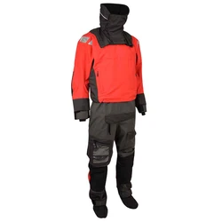 LKVER Drysuits Oeko-Tex Pro Fabric Nylon Waterproof TI Zippers Latex Gasket on Neck and Wrist  Fully Seal Recommend Use Padding