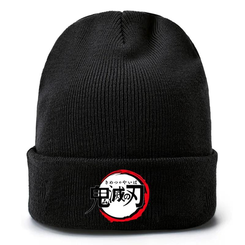 

Original Demon Slayer Tanjirou Nezuko Woolen Hat Warm Knit Hat Game Peripheral Unisex Hedging Plush Hat Christmas Birthday Gifts