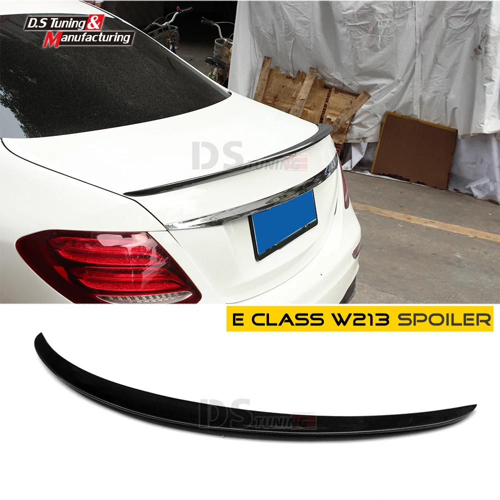 Задний спойлер из углеродного волокна заднее крыло для Mercedes E Class W213 2016-настоящий